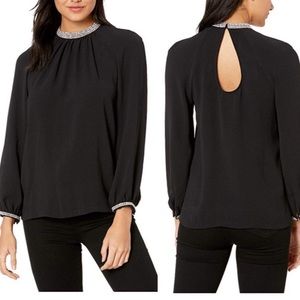 Trina turk gorgeous crystal Top